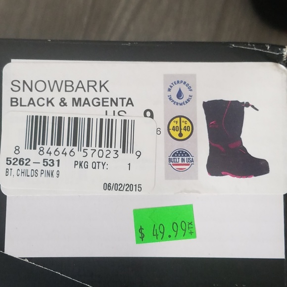 Arctic Cat 8 little girls snowmobile boots NIB - Picture 5 of 8